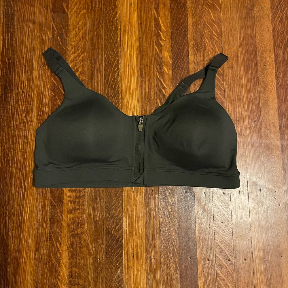 NWT Old Navy High Support PowerSoft Zip-Front Sports Bra